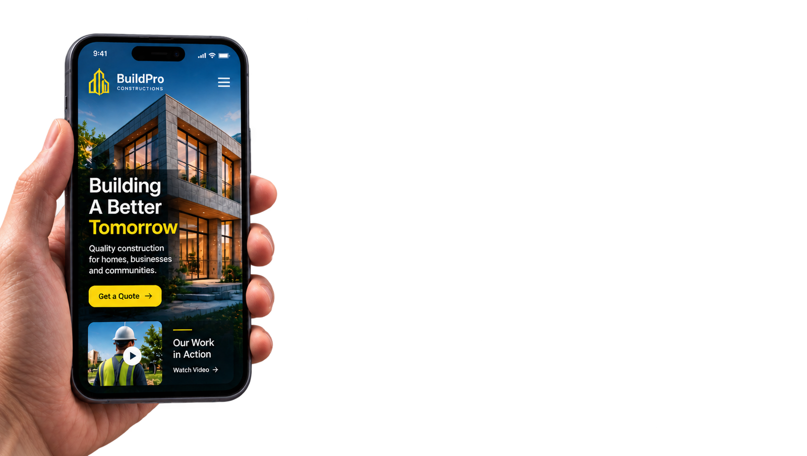 One responsive site in hand